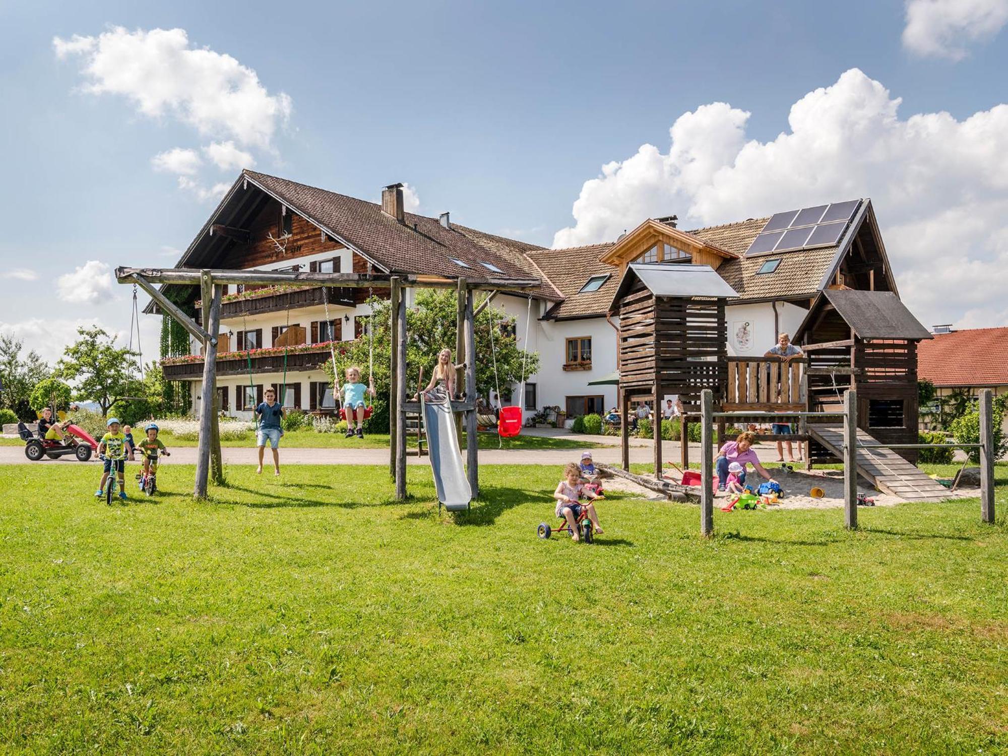 Вілла Panoramahof Stief Taching am See Екстер'єр фото